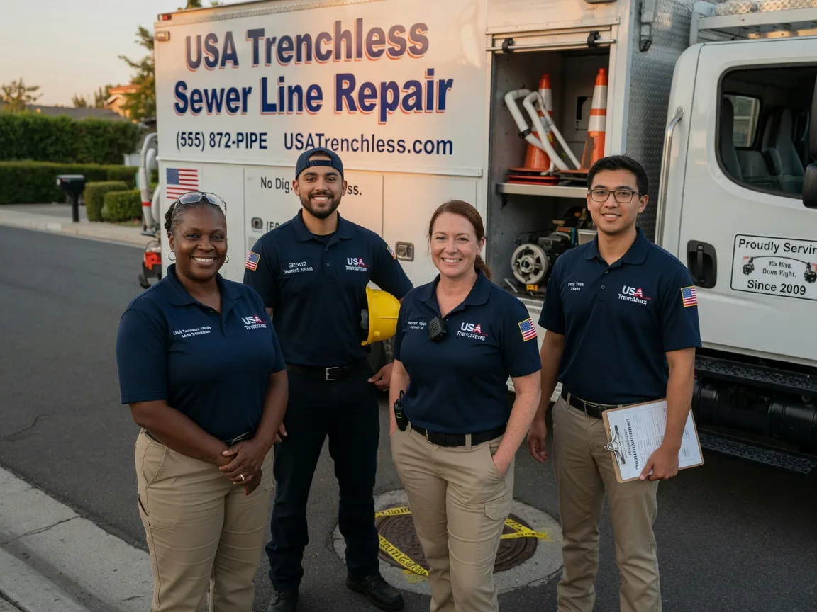 Sewer Line Repair company in Newtown, PA